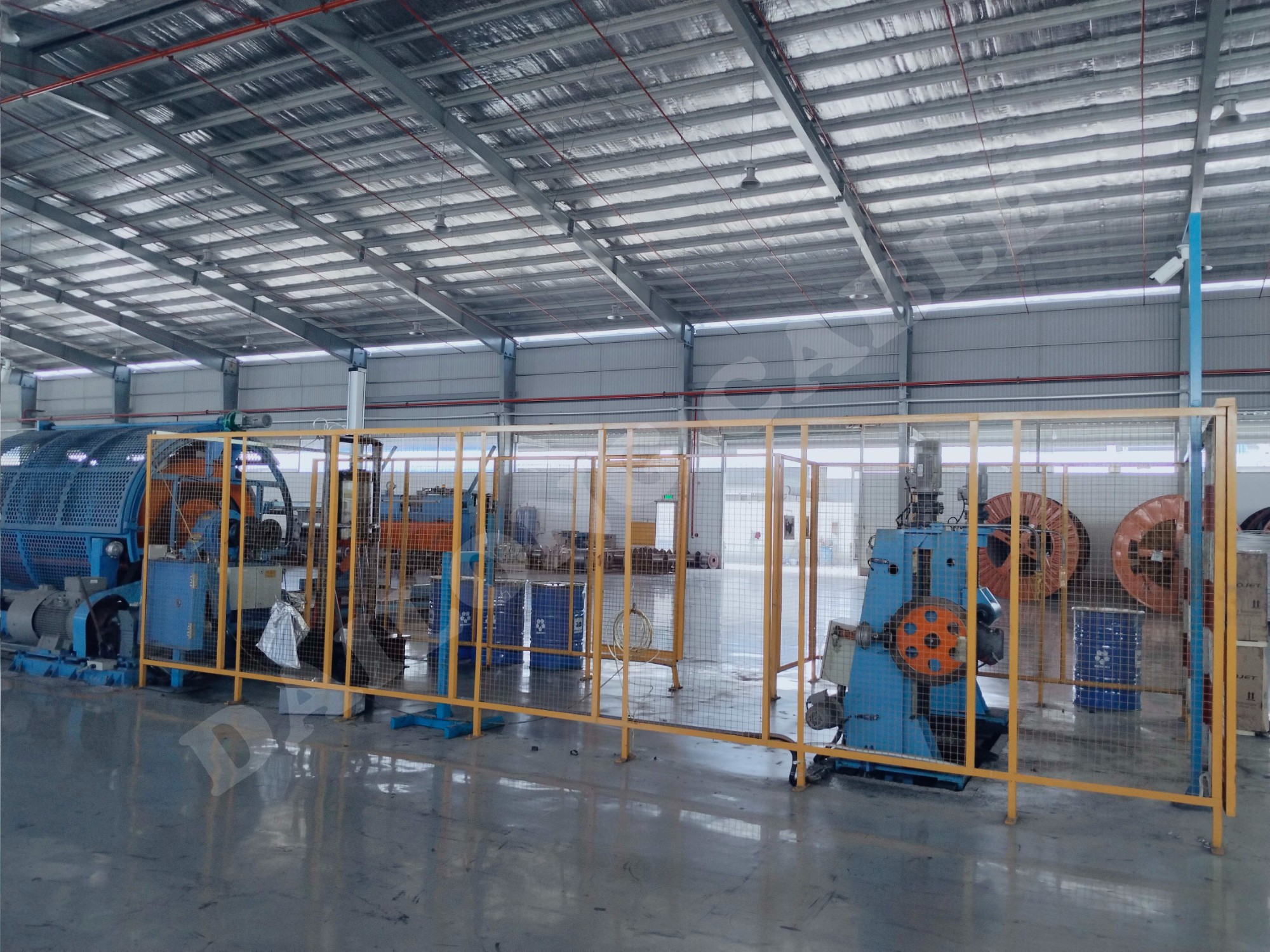 Superheated wire production machine