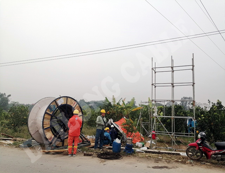 SUPPLY THE PROJECT RAISING THE LOAD CAPACITY OF THE 220KV HA DONG – THUONG TIN TRANSMISSION LINE